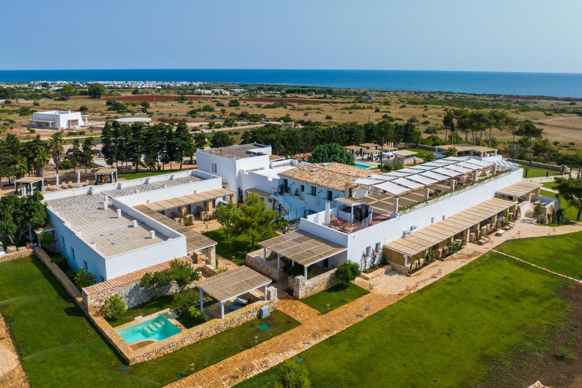 Masseria Baroni Di Montesardo Lido Marini Extérieur photo